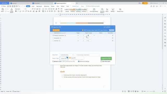 How to save as pdf in wps office writer | How to Convert Word to PDF смотреть онлайн