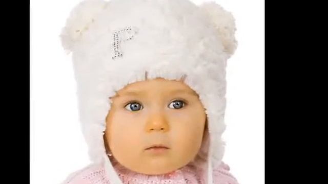 Шапка для девочки с помпоном смотреть онлайн