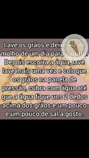 NUNCA MAIS ERRE ao FAZER GRÃO de BICO (BÔNUS NOS COMENTÁRIOS) #shorts смотреть онлайн
