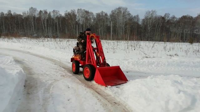 Отправка МИНИ ПОГРУЗЧИКА клиенту / Первый ЗАПУСК клиента / ПОКАТУШКИ смотреть онлайн