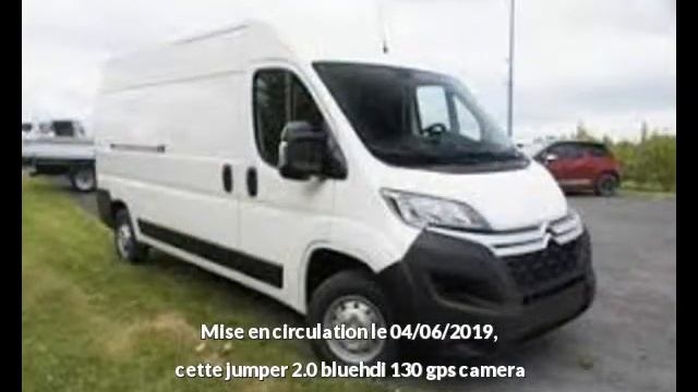Citroen jumper Diesel occasion à 24600 euros смотреть онлайн