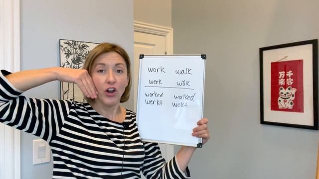 How To Pronounce WORK, WALK, WORKED, WALKED - American English Pronunciation Lesson #learnenglish