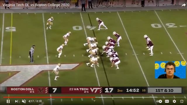GAC: VT OT Christian Darrisaw Film Breakdown vs. Boston College смотреть онлайн