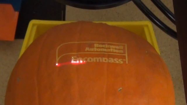 Rockwell Automation® Encompass™ Partner Pumpkin Laser Carving