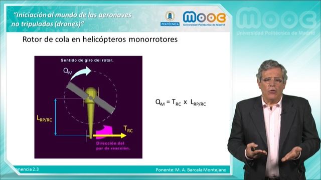MOOC Drones 2.3: Conceptos del vuelo en aeronaves de ala rotatoria смотреть онлайн