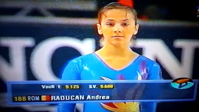 Andreea Raducan - Vault EF 🥈 2001 Worlds ( by Romanian Tv) смотреть онлайн