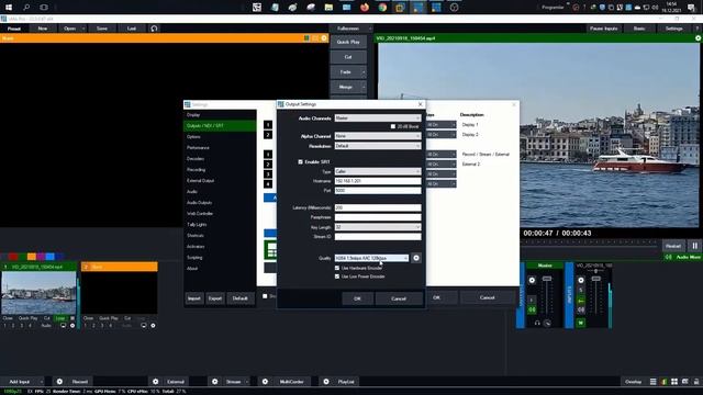 How to Stream SRT video from Vmix into vMix смотреть онлайн