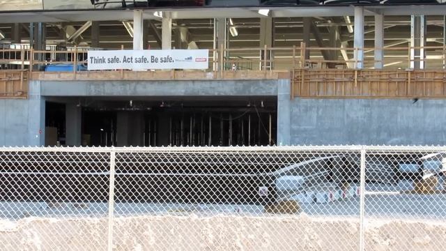 Las Vegas Raiders Allegiant Stadium Construction Update 10 20 2019 смотреть онлайн