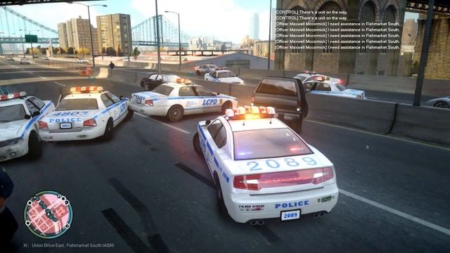 GTA 4 LCPDFR PURSUIT #4 смотреть онлайн