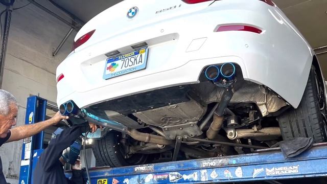 BMW 650i Convertible f12 muffler delete смотреть онлайн