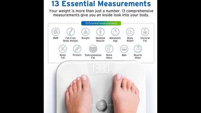 Best Home Fitness Scale: Etekcity Smart Bluetooth Body Fat Scale Review #Fitness #Fitnessreview #fy смотреть онлайн