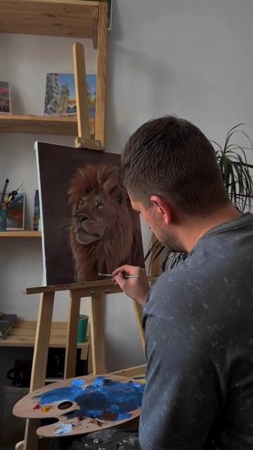 А ты хочешь писать маслом реалистично? #какнарисовать #маслянаяживопись смотреть онлайн