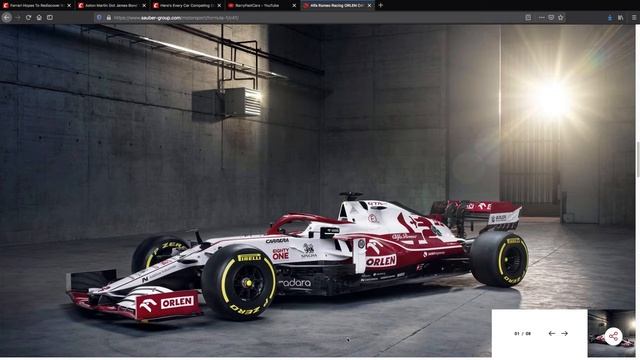 F1 2021: Alfa Romeo C41 смотреть онлайн