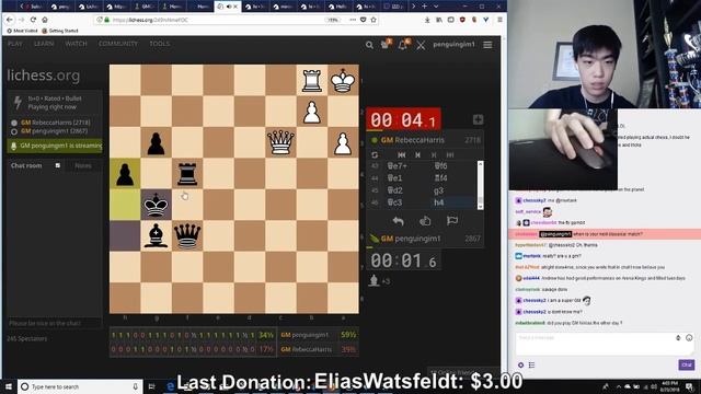 When a CHESS GRANDMASTER BLUNDERS his QUEEN... смотреть онлайн