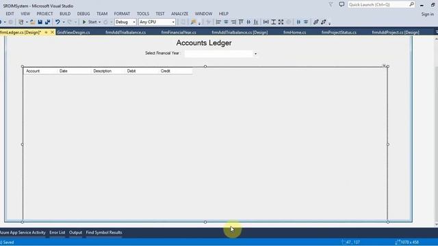 NGO Management System Part 55 Trial balance Accounts Ledger Balance Sheet Form C# C Sharp смотреть онлайн
