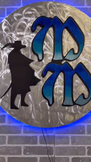 New LED sign and Door sign by artist Tony Viscardi смотреть онлайн