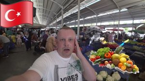 #7.Аланья. Вот бы такие цены на фрукты в России! Пляж Клеопатры №10 без плиты. Где поесть в Аланье?