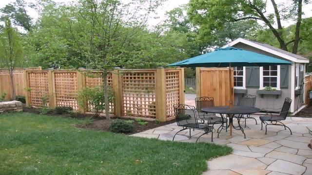 Outdoor Wooden Fence Designs смотреть онлайн