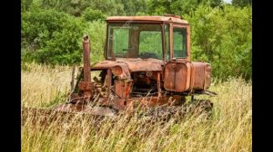 Заброшенные тракторы