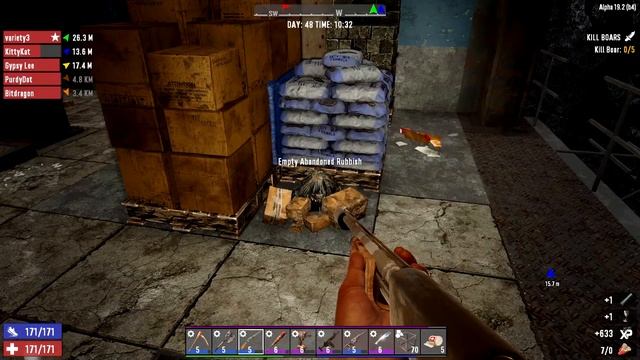 7 Days to Die with the Group "Kickin in Doors" смотреть онлайн