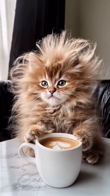 недовольный невыспавшийся котёнок, прям как я сегодня.mp4