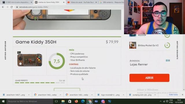 GKD MINI MAIS POTENTE QUE O RG350 смотреть онлайн