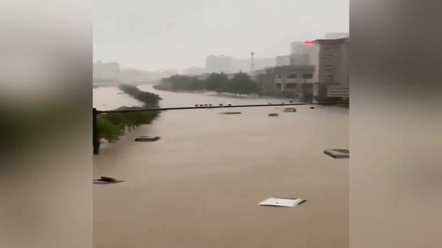 Massive Floods Due To Heavy Rainfall In Yichang Of Hubei Province, China
