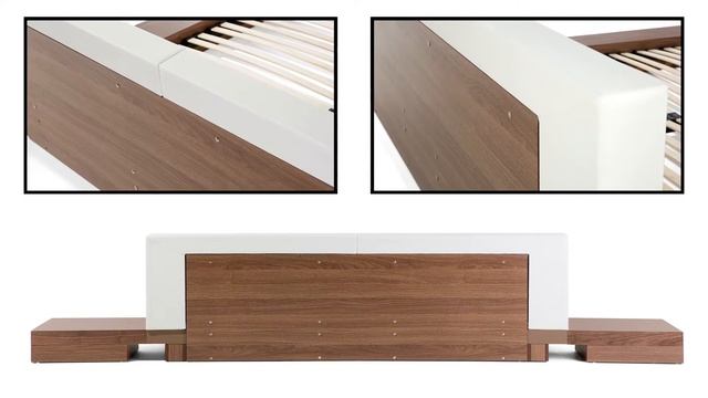 Bett, Bed, Lit - ZEN - Beliani смотреть онлайн