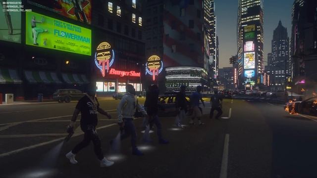 Sleepy Hallow ft Sheff G Don't Panic Music Video [Gta5 custom gang mod] смотреть онлайн