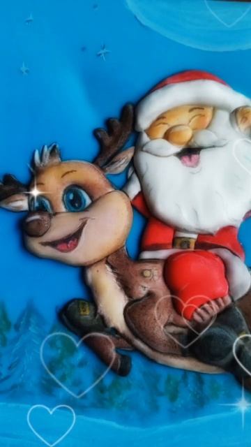 Пряничная открытка на новый год своими рукам Https://vk.com/kurs_pryaniki