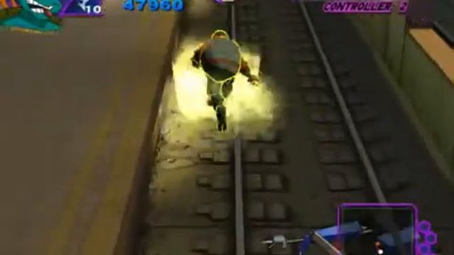 Teenage Mutant Ninja Turtles ps2 walkthrough part 4 смотреть онлайн