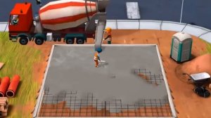 Мультфильм про стройку для детей, маленькие строители