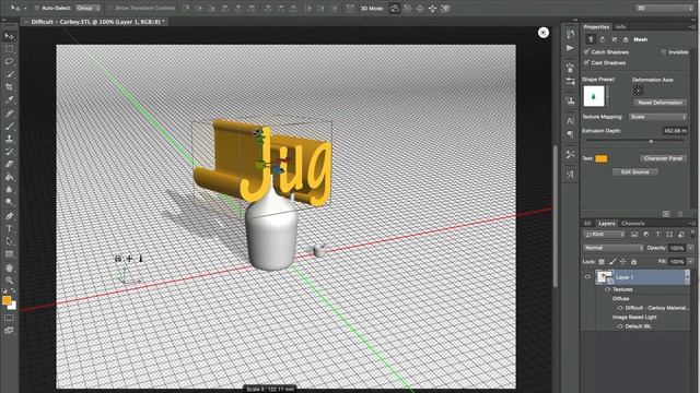 3D Printing with Photoshop CC and Tinkerine Ditto Pro смотреть онлайн