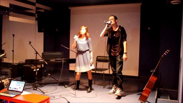 Чиркова Анна и Авдюков Артем, квартирник в школе музыки Sound City 22.10.16