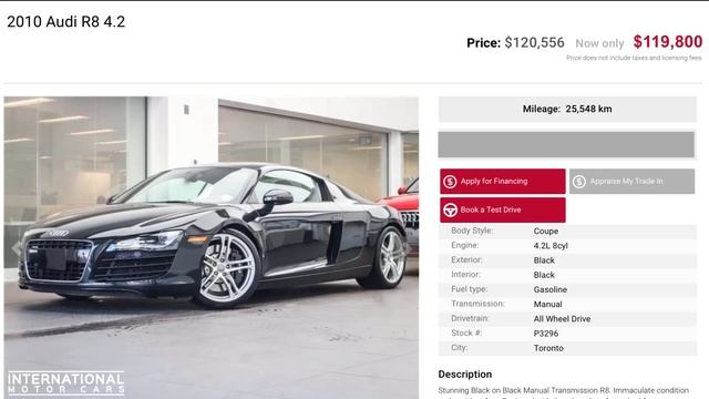 REASONS TO BUY AN AUDI R8 смотреть онлайн