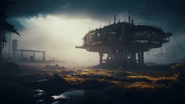 💿👽Bastion_ Relaxing Ambient Sci Fi Music смотреть онлайн