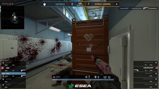 x6tence Vs Zorka Gaming - Nuke | ESEA Playoffs смотреть онлайн