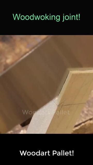 WoodWorking joint | Skill woodworking | Woodart Pallet #Shorts смотреть онлайн