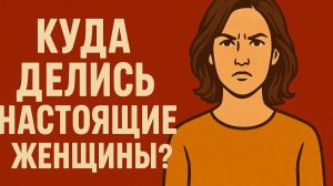 Куда делись настоящие женщины? - крик души