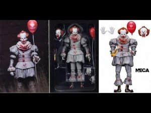 Распаковка и обзор Фигурок Пеннивайза, из фильма «Оно». /Pennywise/It/Neca/Unboxing