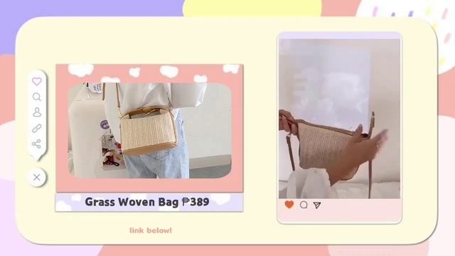 shopee finds 🛒 Cute Bags Aesthetic ☁️✨ смотреть онлайн