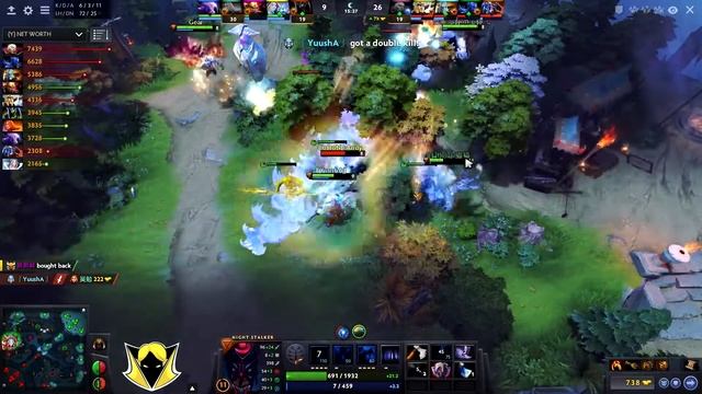 Sumiya Invoker This How You DELETE Lina At MID No MERCY Dota 2 7.15 смотреть онлайн