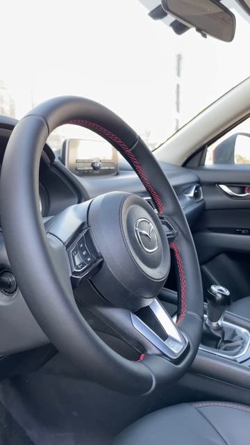 Mazda CX-5 2. Перетяжка руля смотреть онлайн