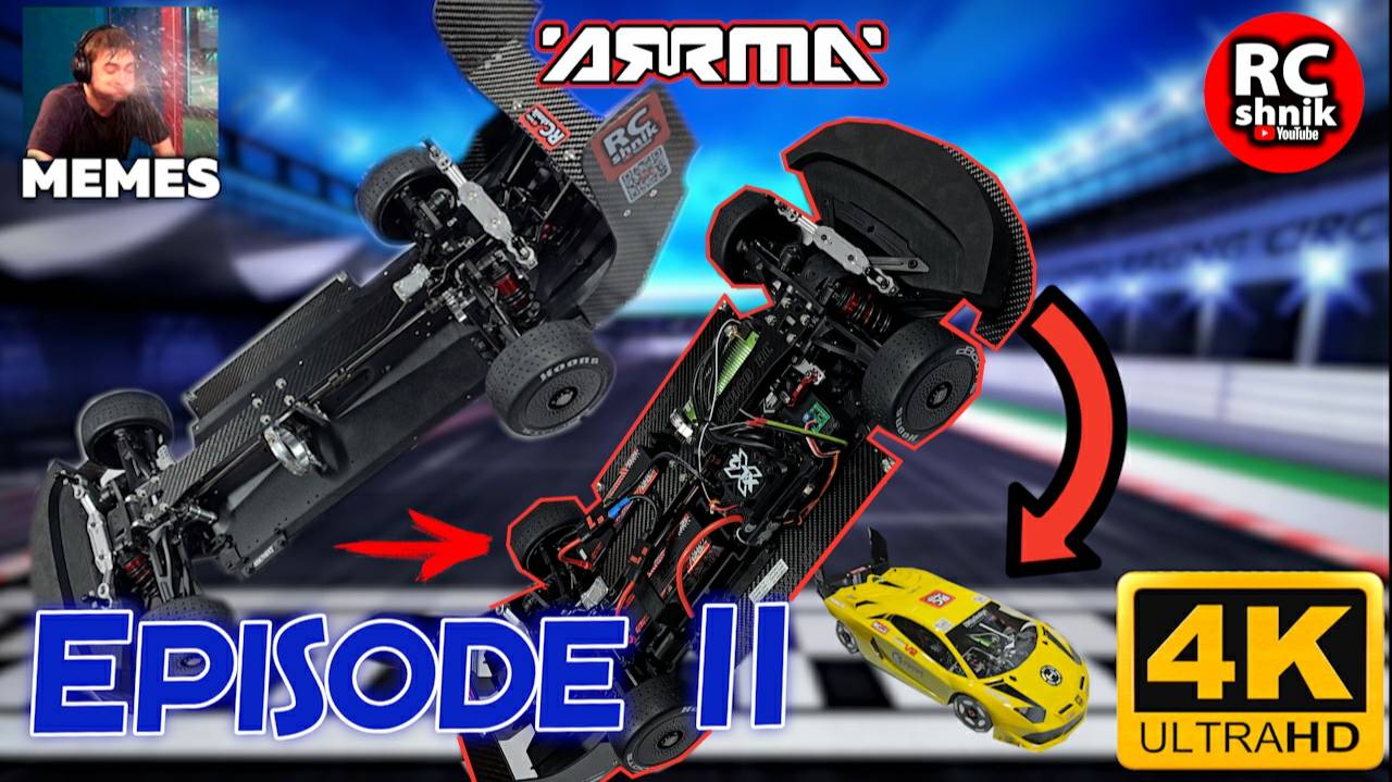 Это будет НЕЧТО! Arrma Limitless V2 LAMBORGHINI. Устанавливаем электронику.
