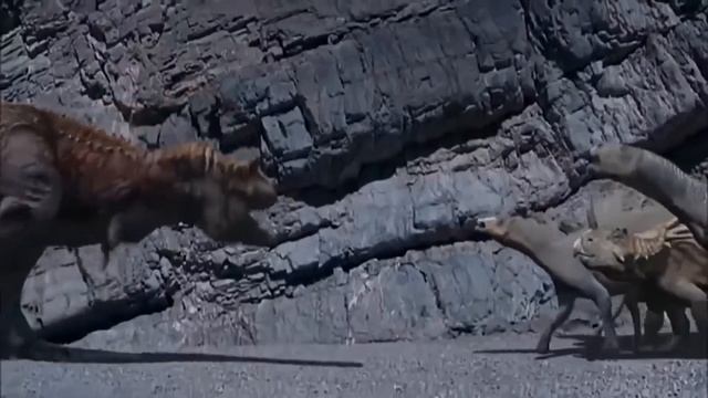 Disney Dinosaur Iguanodon's Vs Carnotaurus