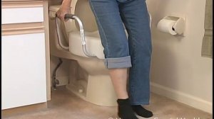 Sitting on a Toilet