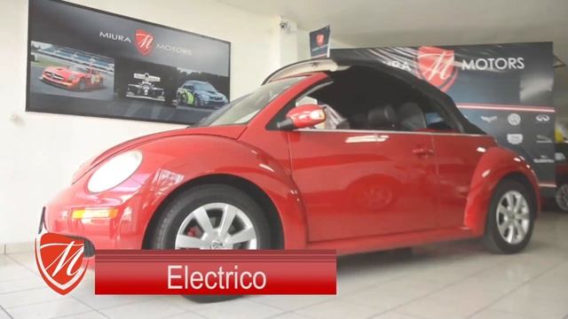 MIURA MOTORS - VW BEETLE CABRIOLET GLS TIPTRONIC 2008 NACIONAL смотреть онлайн