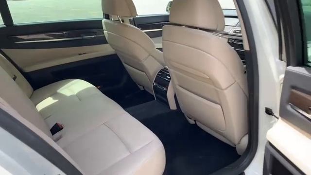 BMW 730LI White 2012 Sunroof DVD Nav - SLZ5757M смотреть онлайн