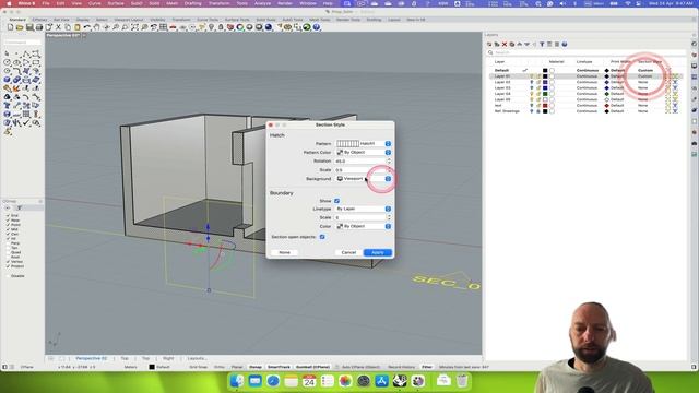 Creating Plans and Sections in Rhino 8 смотреть онлайн