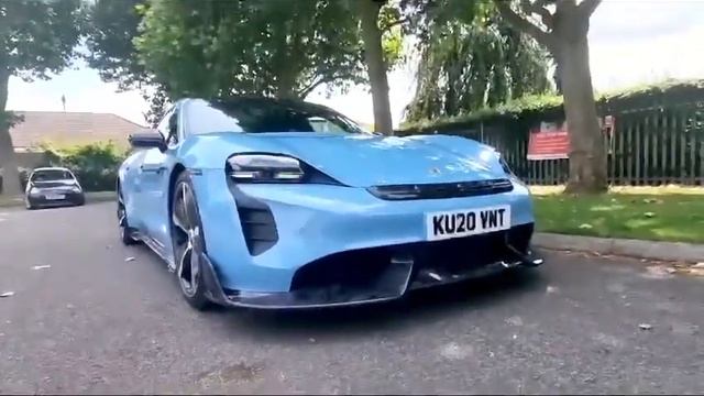 Porsche Taycan Turbo with Mansory Body Kit❤️ смотреть онлайн
